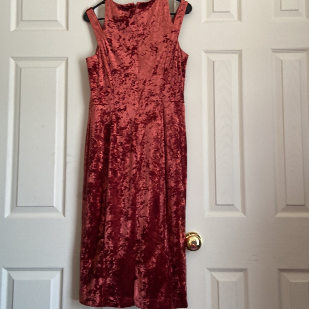 Crushed Velvet Dress - Picture 2 of 2
